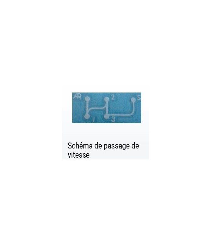 SCHEMA DE PASSAGE DE VITESSE AM POUR 2CV AVANT 1964