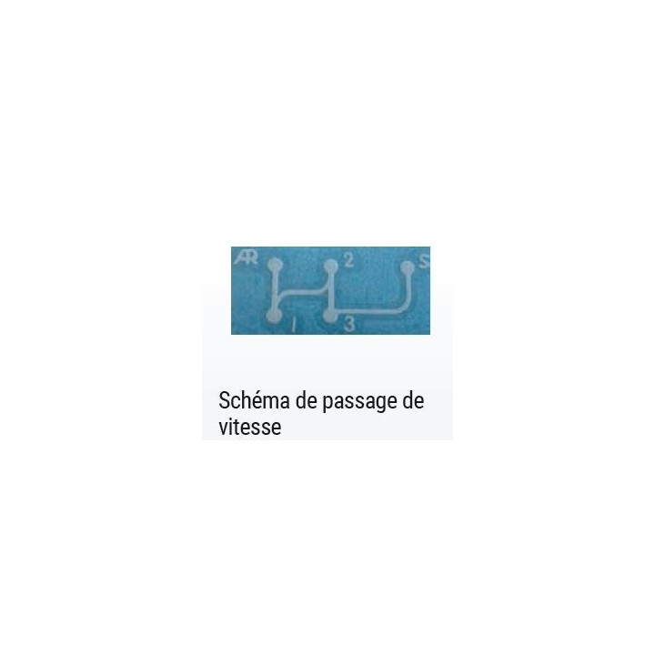 SCHEMA DE PASSAGE DE VITESSE AM POUR 2CV AVANT 1964