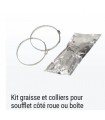 KIT GRAISSE ET COLLIERS POUR SOUFFLET DE CARDAN COTÉ ROUE