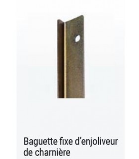 BAGUETTE FIXE DE FIXATION D ENJOLIVEUR DE CHARNIERE 2CV