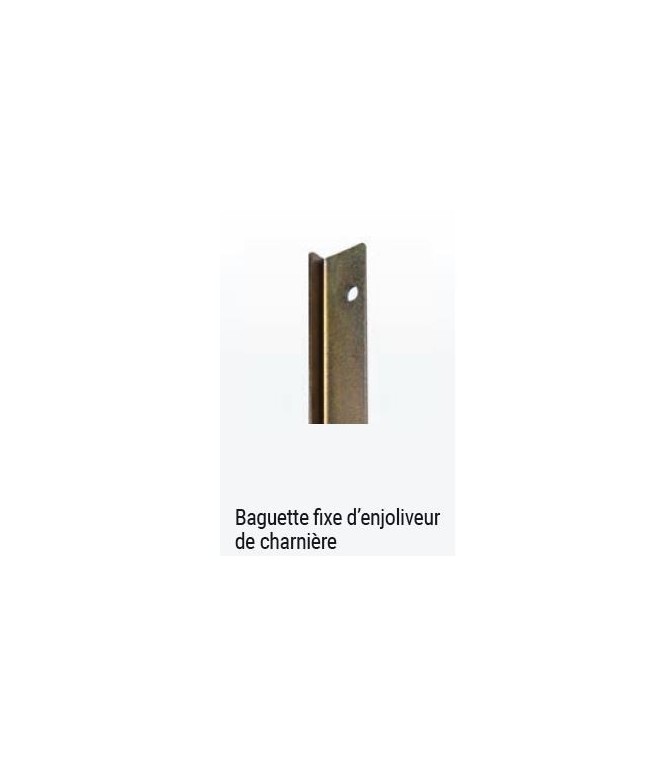 BAGUETTE FIXE DE FIXATION D ENJOLIVEUR DE CHARNIERE 2CV