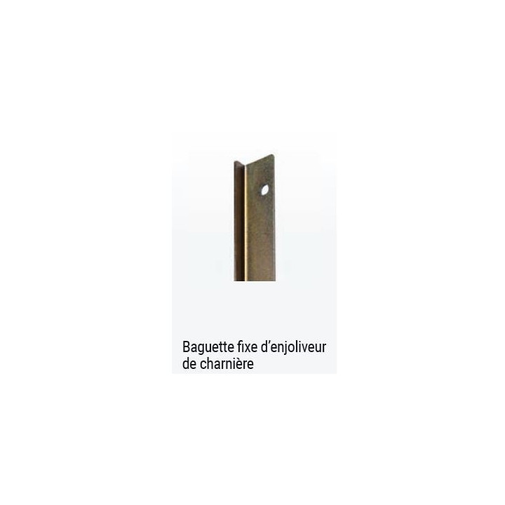 BAGUETTE FIXE DE FIXATION D ENJOLIVEUR DE CHARNIERE 2CV