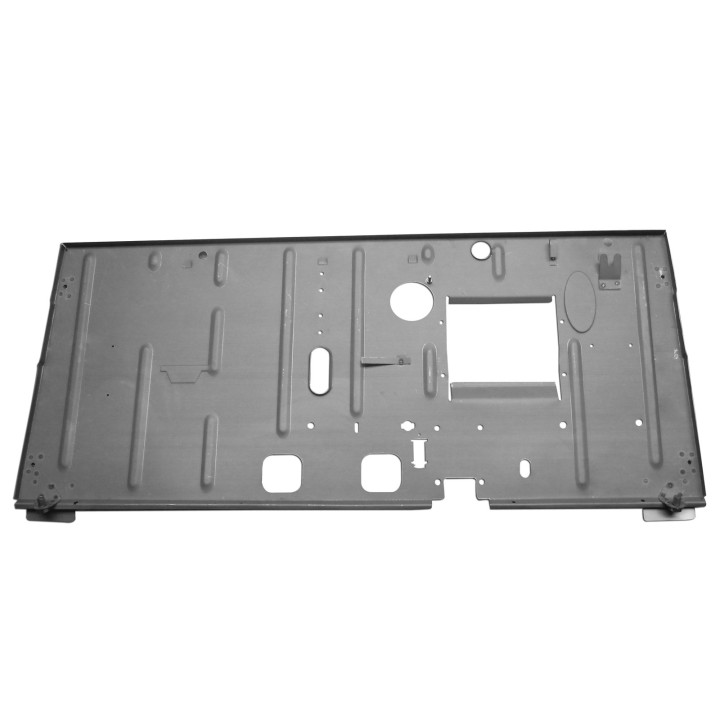 Tablier neuf pour 2CV après 1970 vue compartiment moteur.