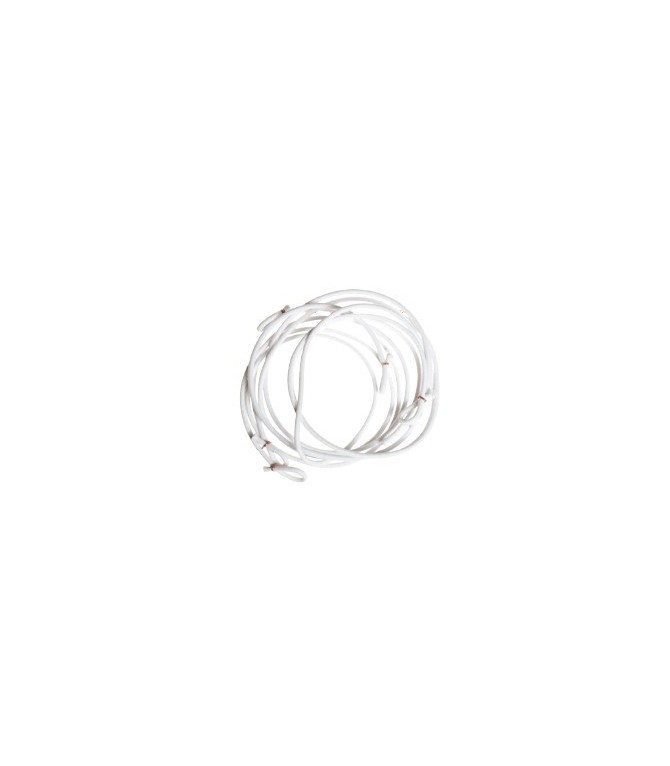 ÉLASTIQUE DE BÂCHE X3 BLANC POUR MÉHARI