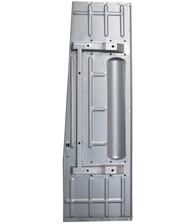 Plancher latéral droit pour 2cv avec bombage pour pot de suspension 130mm