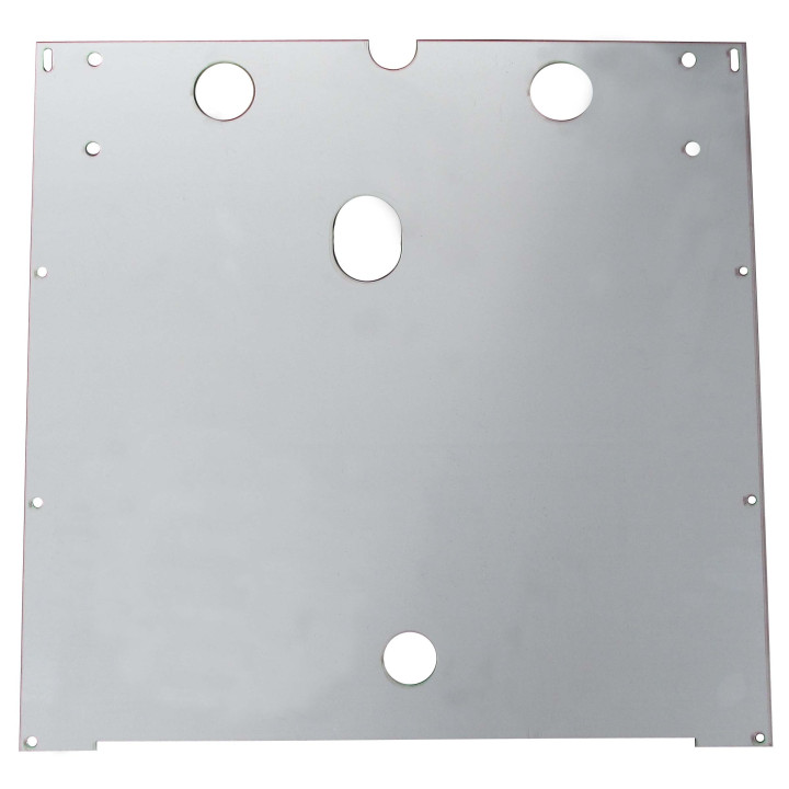 TÔLE ÉLECTROZINGUÉE DE PROTECTION DU CARTER MOTEUR POUR MÉHARI 2CV ET DÉRIVÉS