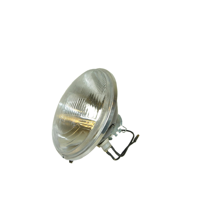 Optique de phare rond nouveau modèle avec veilleuse 2CV à ampoule H4