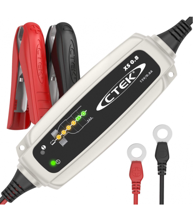 CHARGEUR ET MAINTIEN DE CHARGE DE BATTERIE 12V CTEK XS 0.8