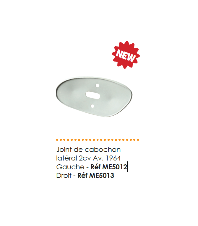 JOINT DE CABOCHON LATERAL GAUCHE AVANT 1964