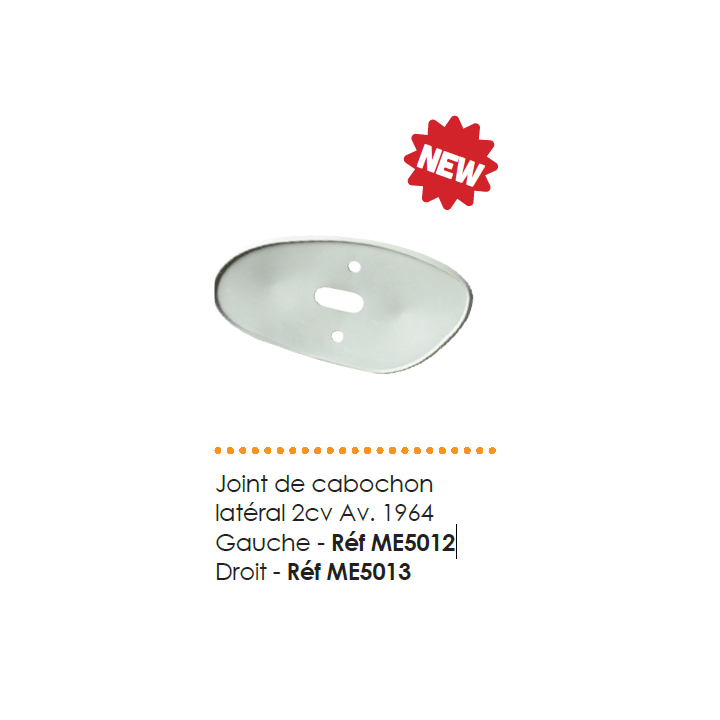 JOINT DE CABOCHON LATERAL GAUCHE AVANT 1964