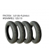 LOT DE 4 PNEUS WEARWHELL 125/15