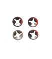 AGRAFES DE FIXATION DE CHEVRONS LOT DE 4