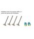 LOT DE 4 SOUPAPES 602 CC + JOINTS DE QUEUES DE SOUPAPES