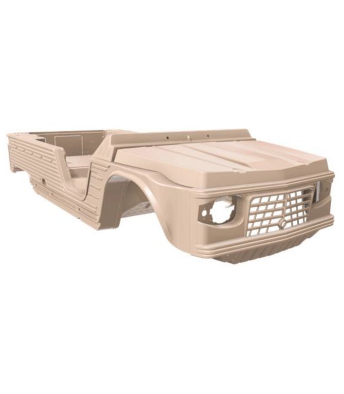 CARROSSERIE COMPLETE ANCIEN MODELE BEIGE