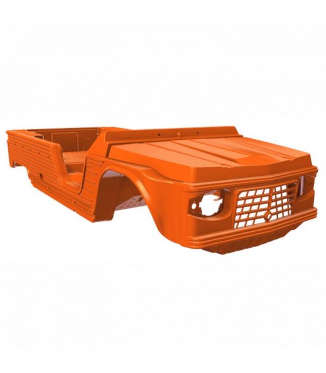 CARROSSERIE COMPLETE ANCIEN MODELE ORANGE