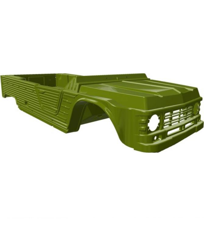 CARROSSERIE COMPLÈTE DE MÉHARI NOUVEAU MODÈLE VERT MONTANA