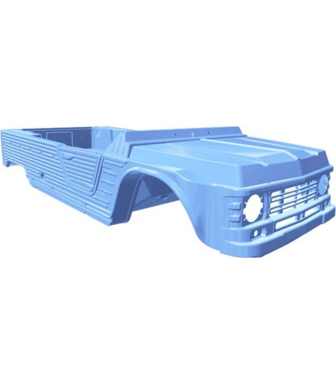 CARROSSERIE COMPLÈTE NOUVEAU MODÈLE TB AM MÉHARI BLEU ICE