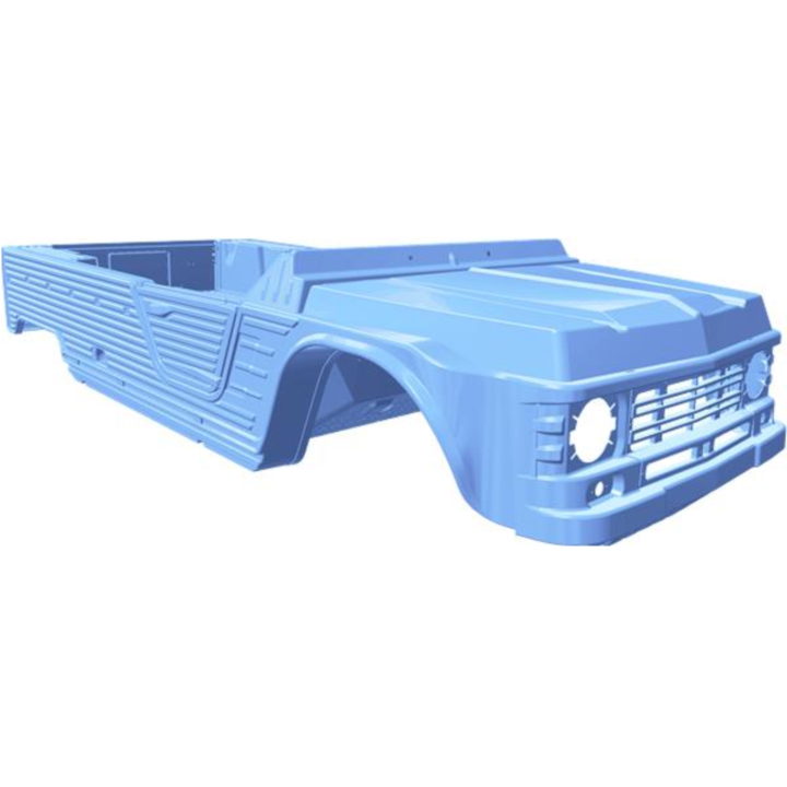 CARROSSERIE COMPLÈTE NOUVEAU MODÈLE TB AM MÉHARI BLEU ICE