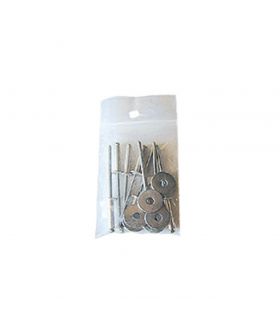 SACHET DE 13 RIVETS ET RONDELLES POUR MONTANTS DE MEHARI