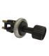 BOUTON D'ESSUIE GLACE ANCIEN MODELE A TIRETTE POUR 2CV