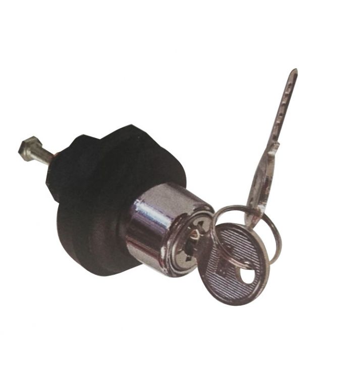 SERRURE COMPLÈTE DE COFFRE AVEC BOUTON POUR DYANE