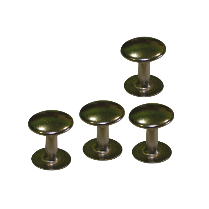 LOT DE 4 RIVETS DE BAVETTE POUR 2CV ET DÉRIVÉS