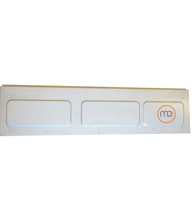 PANNEAU ARR 2CV 1er MODELE 3 MEDAILLONS