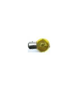Ampoule Code/Phare à baïonnette Jaune 6 V 45-40 W
