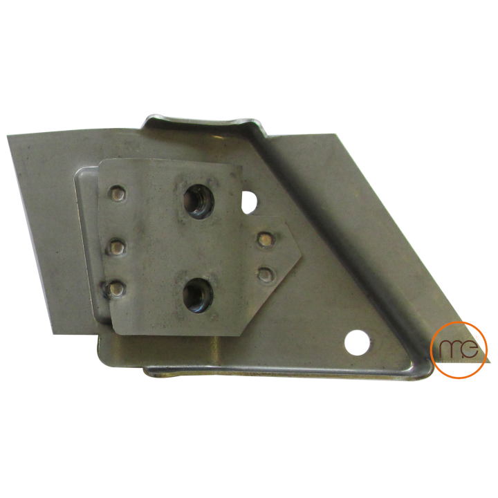 FIXATION SUPERIEURE DE CHARNIERE DE PORTE AVANT DROITE 2CV