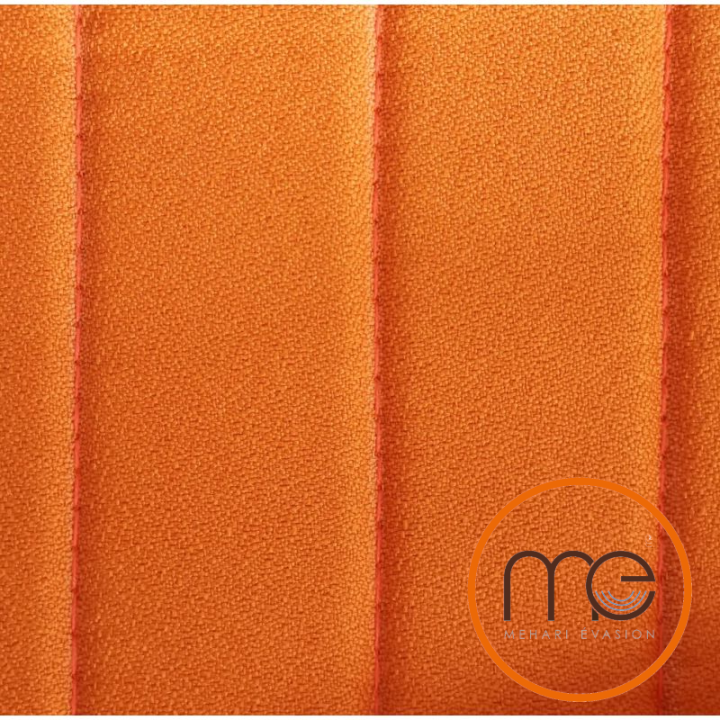ENSEMBLE DE GARNITURES COMPLET ORANGE 2 BANQUETTES AVANT + ARRIÈRE