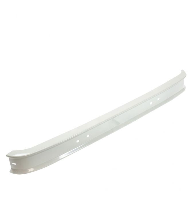 PARE CHOCS ARRIERE LARGE 2CV ET DYANE APRES 1978 BLANC MEIJE