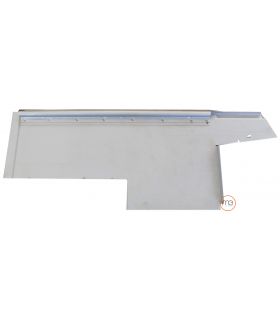 TOLE AVANT DROITE AVEC BOURRELET POUR INTERIEUR D'AILE AZU AK