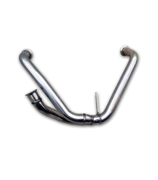 COLLECTEUR D'ECHAPPEMENT 2 EN 1 EN INOX 602/652CC