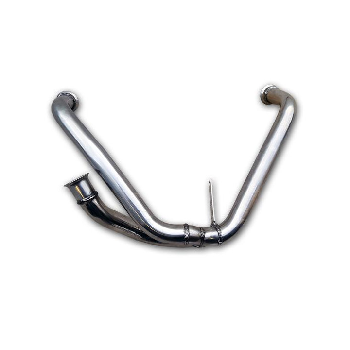 COLLECTEUR D'ECHAPPEMENT 2 EN 1 EN INOX 602/652CC
