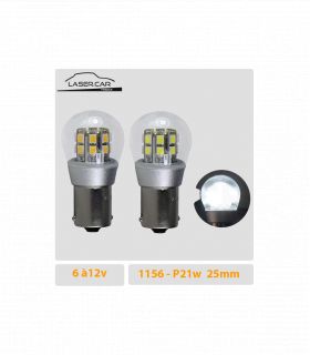 AMPOULE LED BA15S 6V A 12V STOP OU POSITION