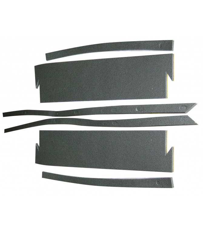 KIT DE MOUSSES PRÉDÉCOUPÉES POUR PLATE FORME 2CV ET DYANE