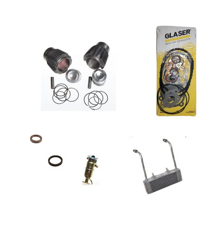 PACK REFECTION MOTEUR 602 CC + RADIATEUR D'HUILE + RENIFLARD HAUT