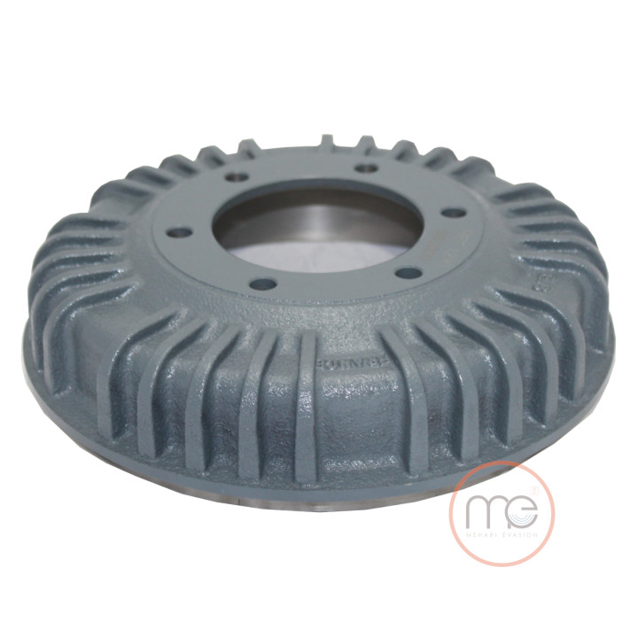 TAMBOUR DE FREIN AVANT 2CV D200MM 6 TR POUR 2CV MEHARI OU DERIVES