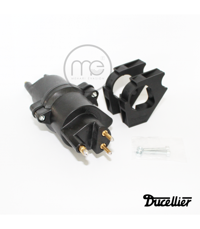 KIT BOBINE 12V + SUPPORT & VIS DUCELLIER POUR 2CV MEHARI