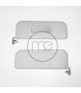 PARE SOLEIL GRIS GAUFRÉ LA PAIRE TOP QUALITE POUR 2CV