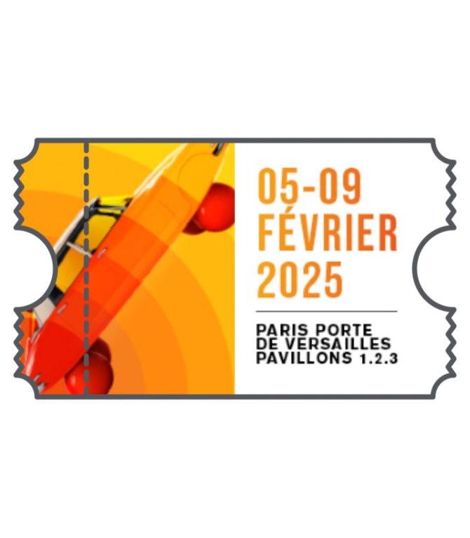 PLACE OFFERTE POUR 1 PERSONNE POUR LE SALON RETROMOBILE 2025