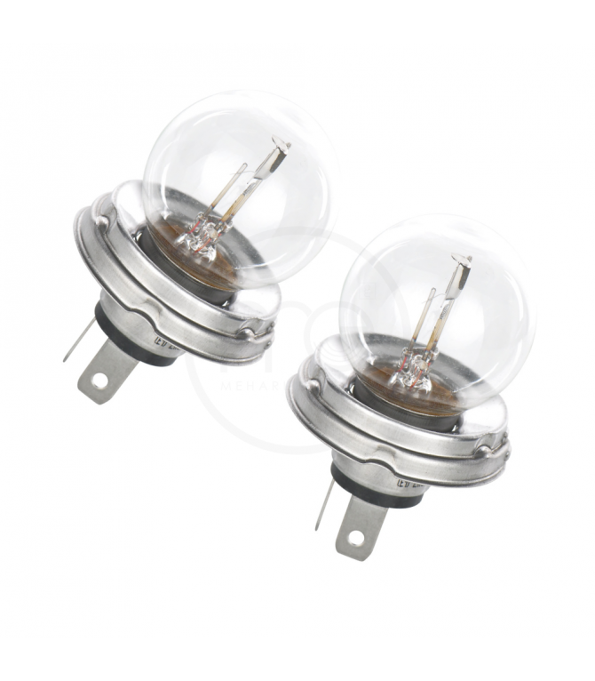 AMPOULE CODE ET PHARE BLANCHE 12 VOLTS