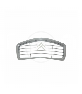 CALANDRE 2CV NOUVEAU MODÈLE PLASTIQUE GRIS A BORD CHROME