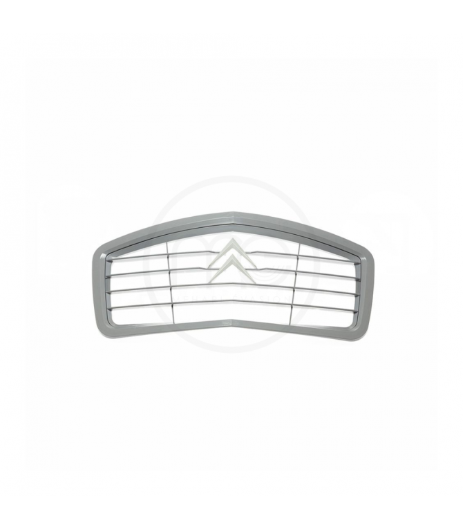 CALANDRE 2CV NOUVEAU MODÈLE PLASTIQUE GRIS A BORD CHROME