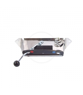 MANETTE DE CHAUFFAGE EN PLASTIQUE CHROMÉ POUR 2CV MEHARI DYANE ACADIANE