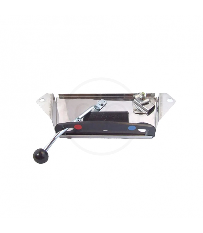 MANETTE DE CHAUFFAGE EN PLASTIQUE CHROMÉ POUR 2CV MEHARI DYANE ACADIANE