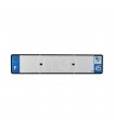 PLAQUE IMMATRICULATION SIV BLANCHE POUR AVANT 455 X 100 MM