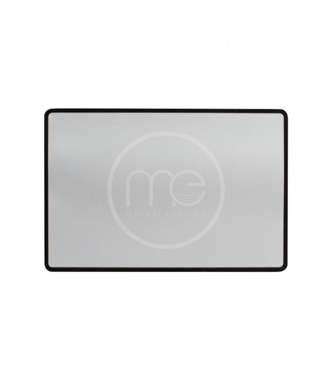 PLAQUE IMMATRICULATION SIV BLANCHE CARREE POUR ARRIERE 275 X 200 MM