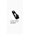 CROCHET MAINTIEN DE CEINTURE DE SECURITE POUR 2CV OU MÉHARI