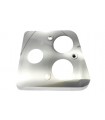 PLATINE REHAUSSE FEU ARRIERE CHROME GAUCHE